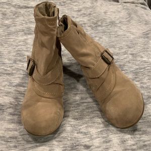 Blowfish Shoes - Tan belted booties Blowfish Shoes - Tan belted booties